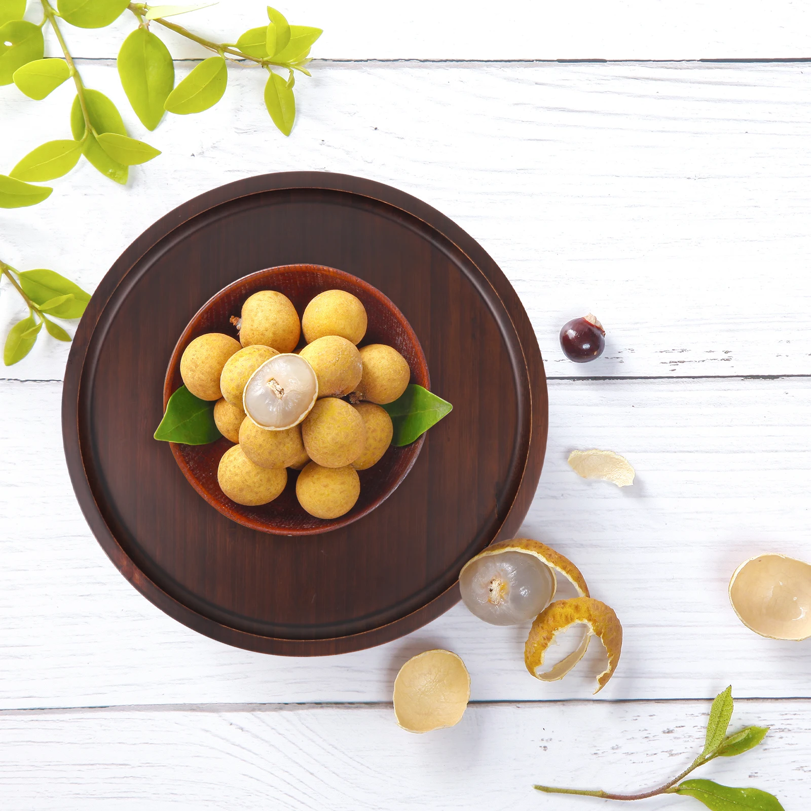 

Bamboo Fruit Tray Large Capacity Decorative Serving Tray for Kitchen Dining Room Dining Table Snacks Chocolates Nuts