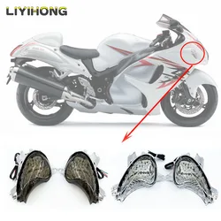 For Suzuki Hayabusa GSX1300R GSXR GSX-R 1300 08-20 E-Marked Rear Turn Signals Blinker Indicator Winkers Light Housing Lens