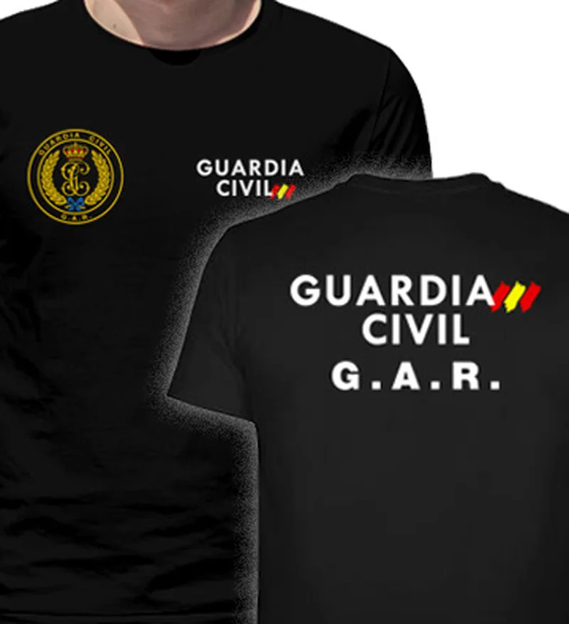 Spanish Proteccion Naturaleza Civil Guard GAR T-Shirt Summer Casual 100% Cotton Short Sleeve Harajuku T Shirts