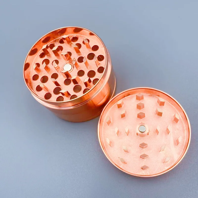 50/60mm Life Tree Herb Grinder 4-layer Manual Grass Pepper Mill Mortar Spice Tobacco Grinder Smoking Cigarette Accessories view 3