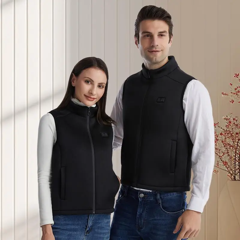 Electric Heating Vest 9 Places Jacket Man Heated Vest Usb  Heated Jacket Men Heated Body Warmer Clothing Veste for Men Women