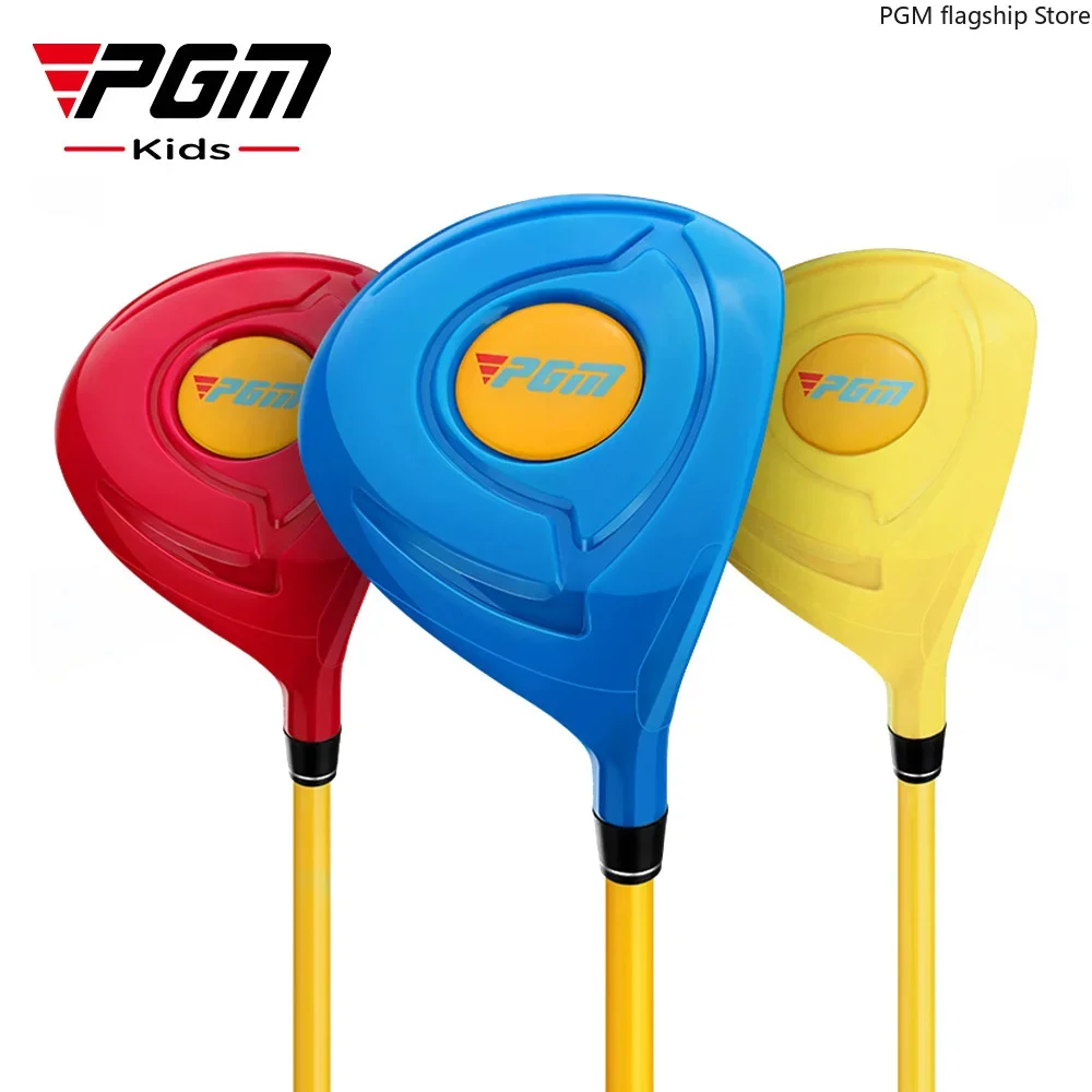 PGM Golf Clubs, Children's Plastic Clubs, Driver, Beginner Practice Equipment for Boys and Girls JRMG011