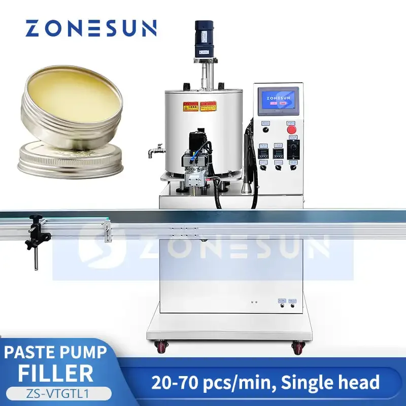 ZONESUN ZS-VTGTL1 Automatic Balm Solid Perfume Creams Filling Machine