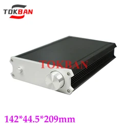 Tokban Audio 1449 142*44.5*209m HIFI Preamplifier Chassis Enclosure Diy Headphone Amplifier Power Amp Case Shell