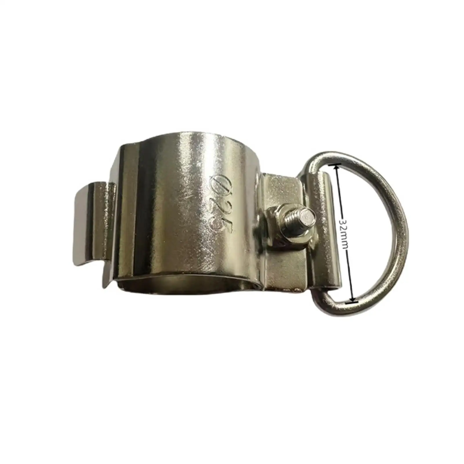 Strong Metal Trimmer Shaft Clamp Easy Install Universal Replacement Support Part for Lawn Care