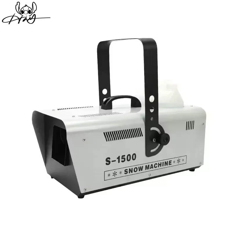 Wedding 1500W DMX Indoor Foam Machine with Small Metal Snowflake Effect for Events and Parties
