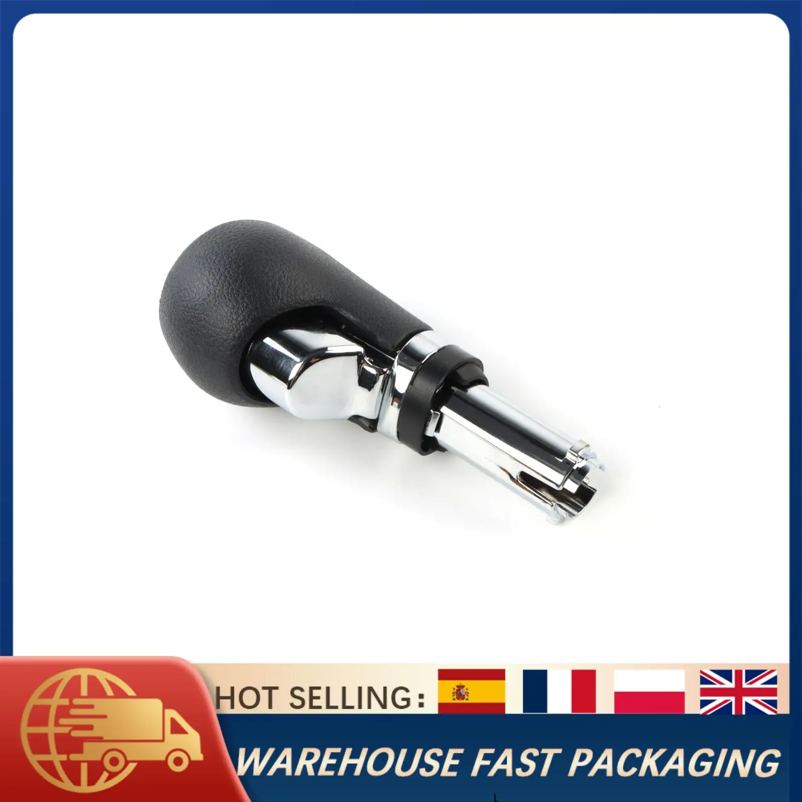 

Gear Shift Knob Assembly Black 5 Speed + R For Chevrolet Trax 2011-2020 PU Leather Manual Gear Lever Shifter Replacement