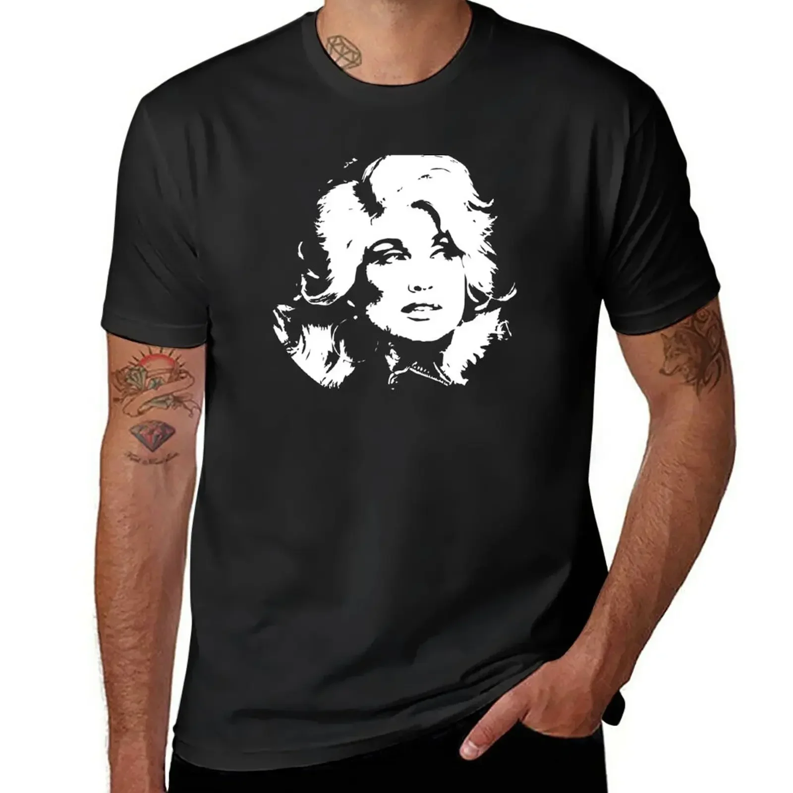 dolly parton designs T-Shirt essential t shirt blanks tops clothes for men