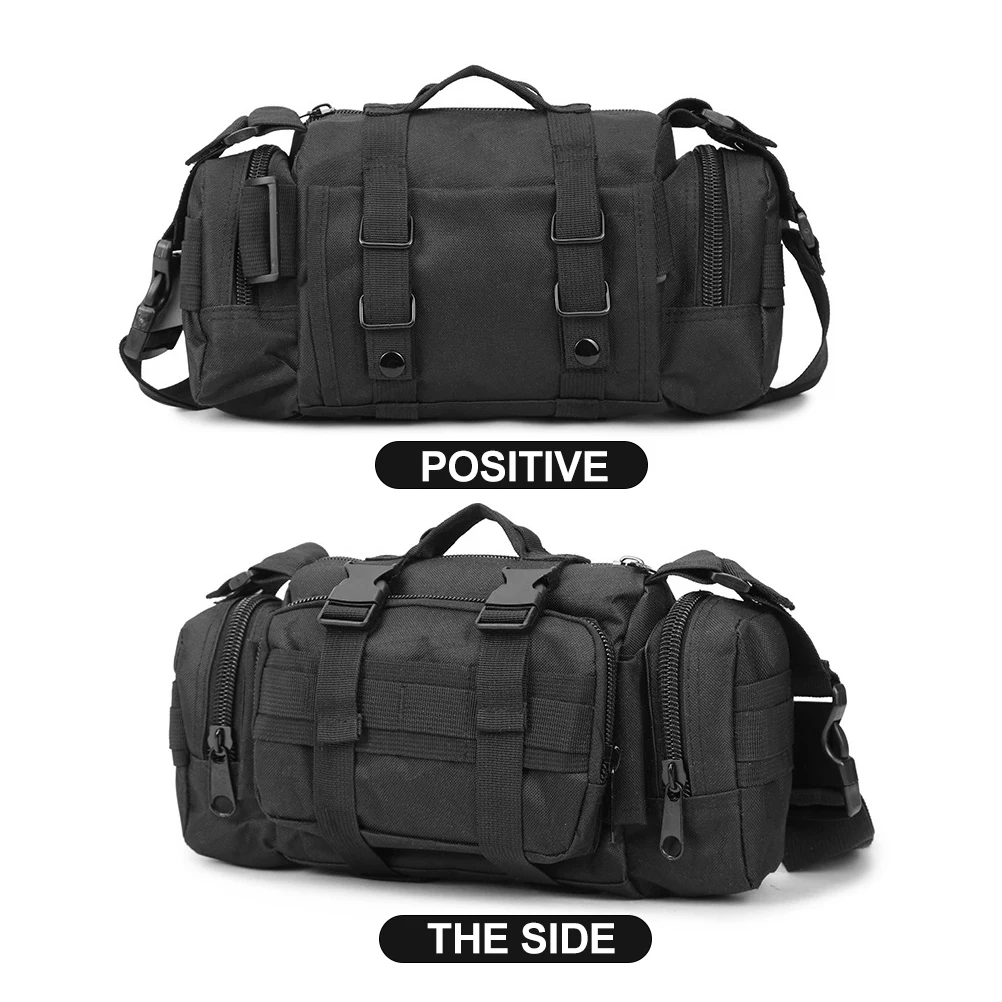 

Уличная поясная сумка, легкая походная сумка на слинге, портативная многофункциональная сумка через плечо для путешествий, кемпинга, прогулок, езды на велосипеде