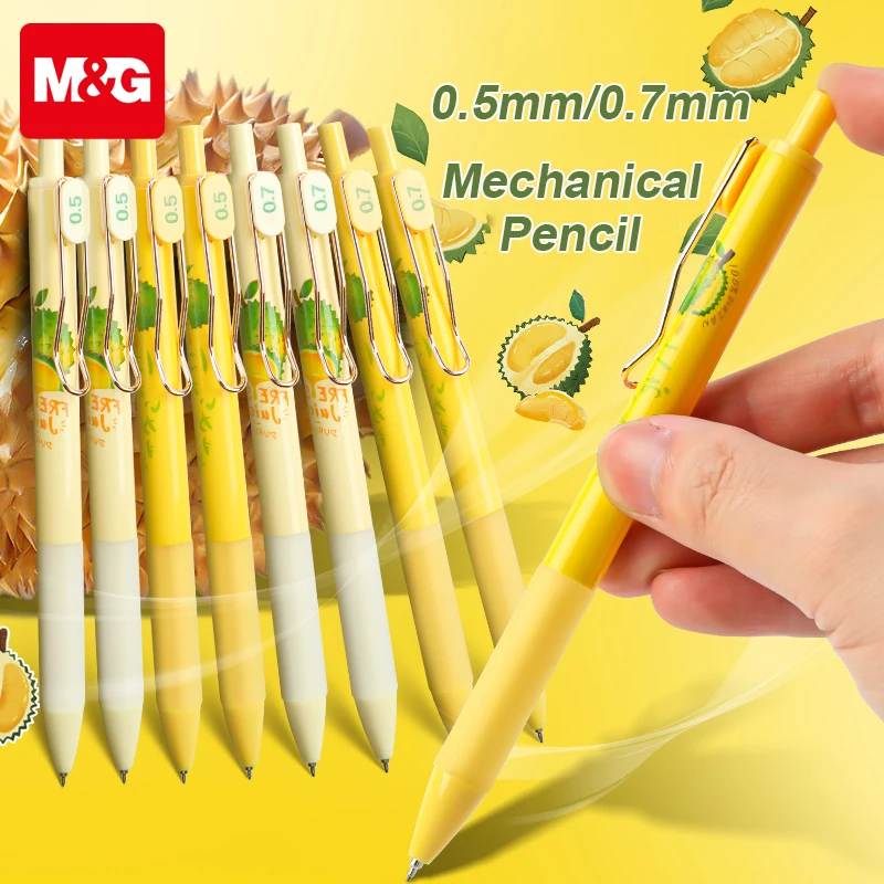 M&G Durian Mechanical Pencil 0.5mm/0.7mm Lead Professional Automatic Pencils Student Drawing for school office supplies