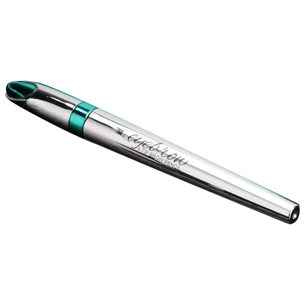 

Waterproof Four-Fork Eyebrow Pen Sweat Proof Liquid Eyebrow Pencil Natural Look Long-Lasting Smudge Resistant Makeup Tool