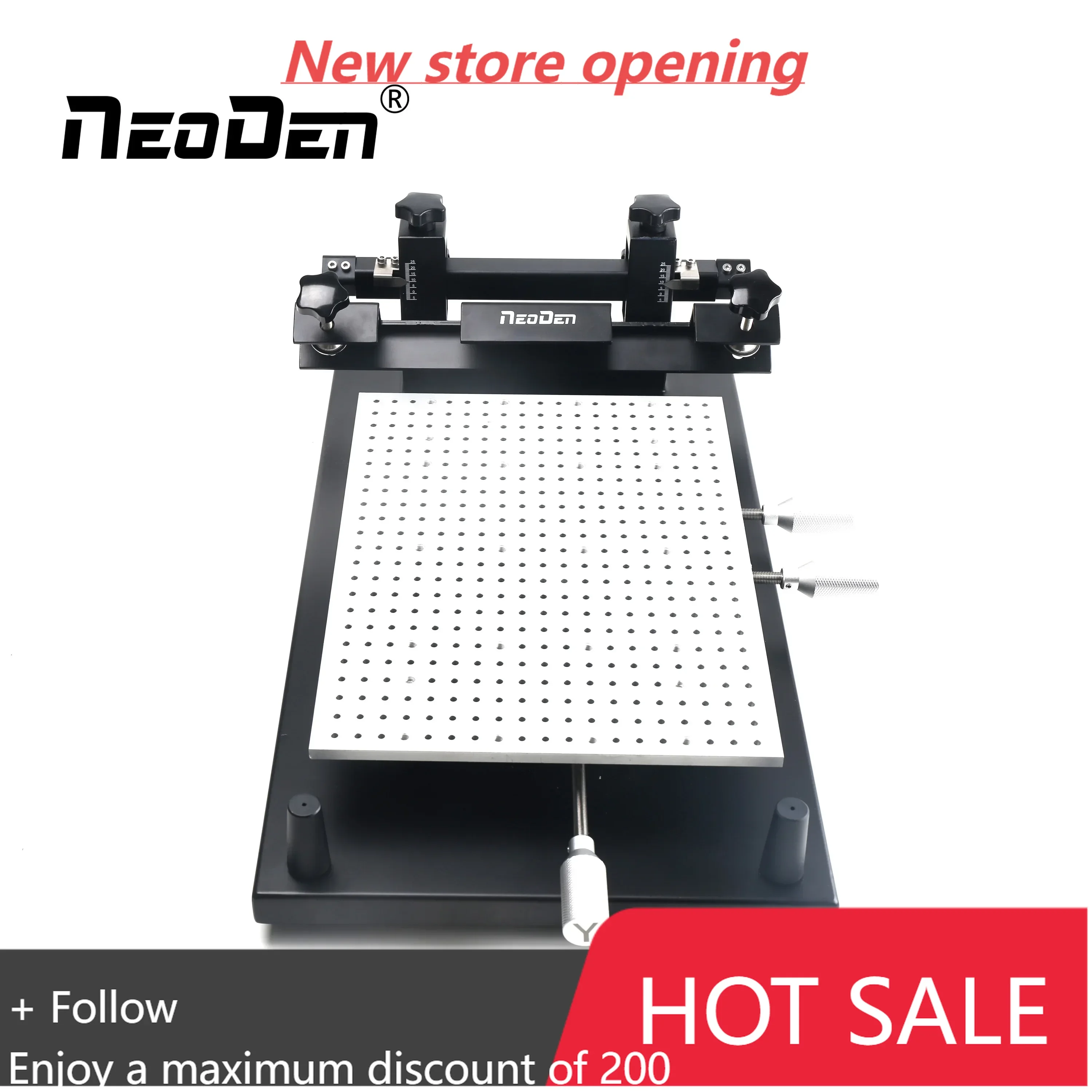 

FP2636 Desktop PCB Solder Paste Stencil Printer Manual PCB Printer Machine Smt Solder Paste Printer Machine