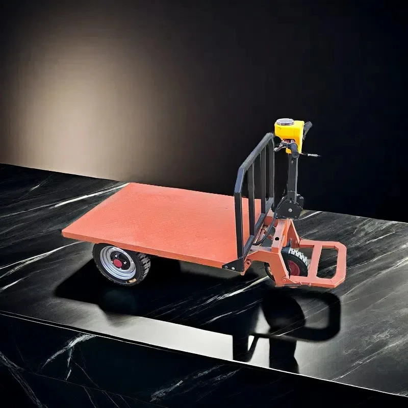 

High Quality Pull Bricks Flatbed Truck Two Wheel Electric Brick Cart Electric Push Tricycle