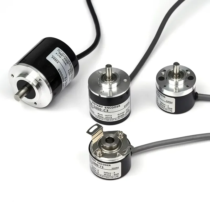 Waterproof and dustproof IP65 high compact IBK-K77 photoelectric 1024ppr elevator encoder price elevator door motor encoder