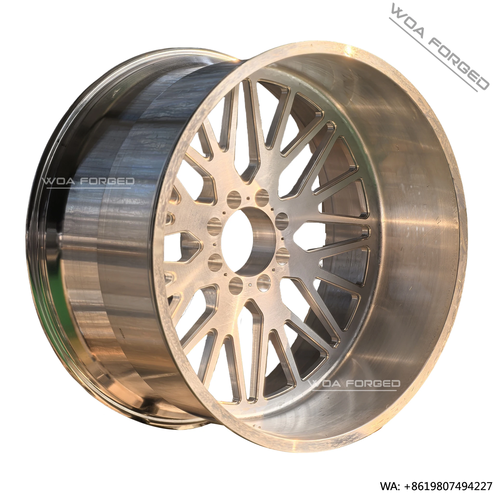 

Forged Car Wheels WOA Custom Heavy Duty 20 22 24 26 28 30 Inch 8x6.5 8x200 8x210 Alloy 1-PC Special Vehicles Truck Wheel Rims
