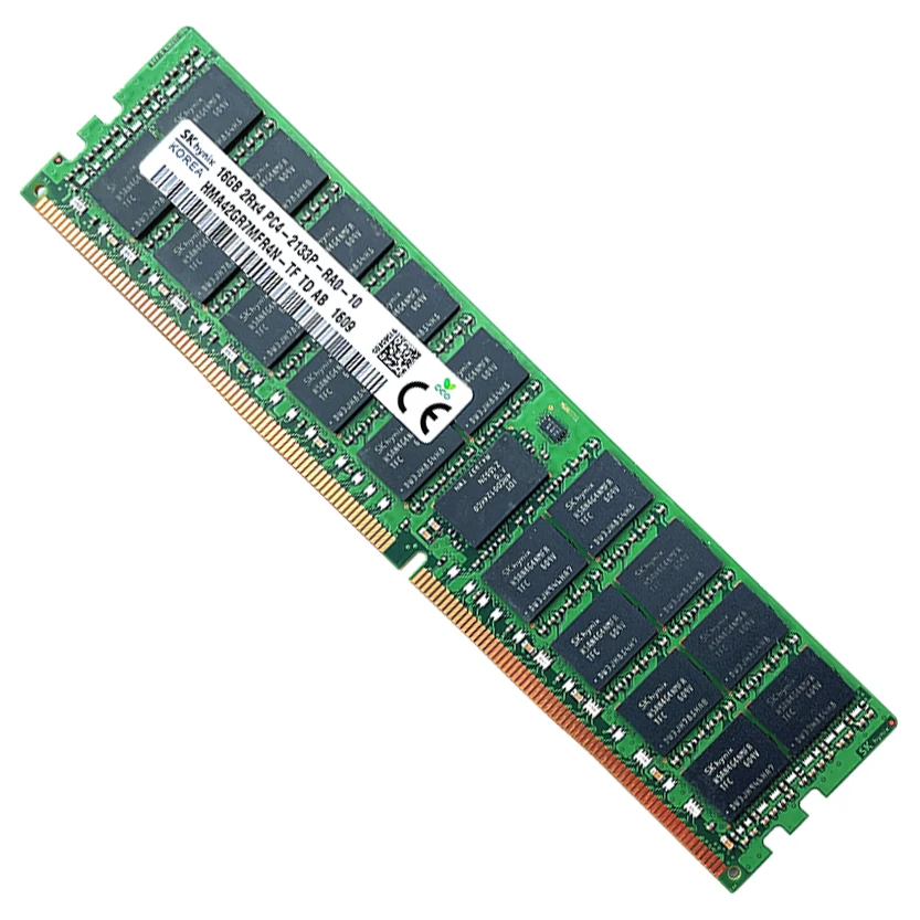SKhynix 32GB（16GB×2DDR4-2133 ECCサーバー用メモリ SK ハイニックス DDR4 16GB/32GB 2133MHz RAM 2Rx4 PC4-2133P 1.2V