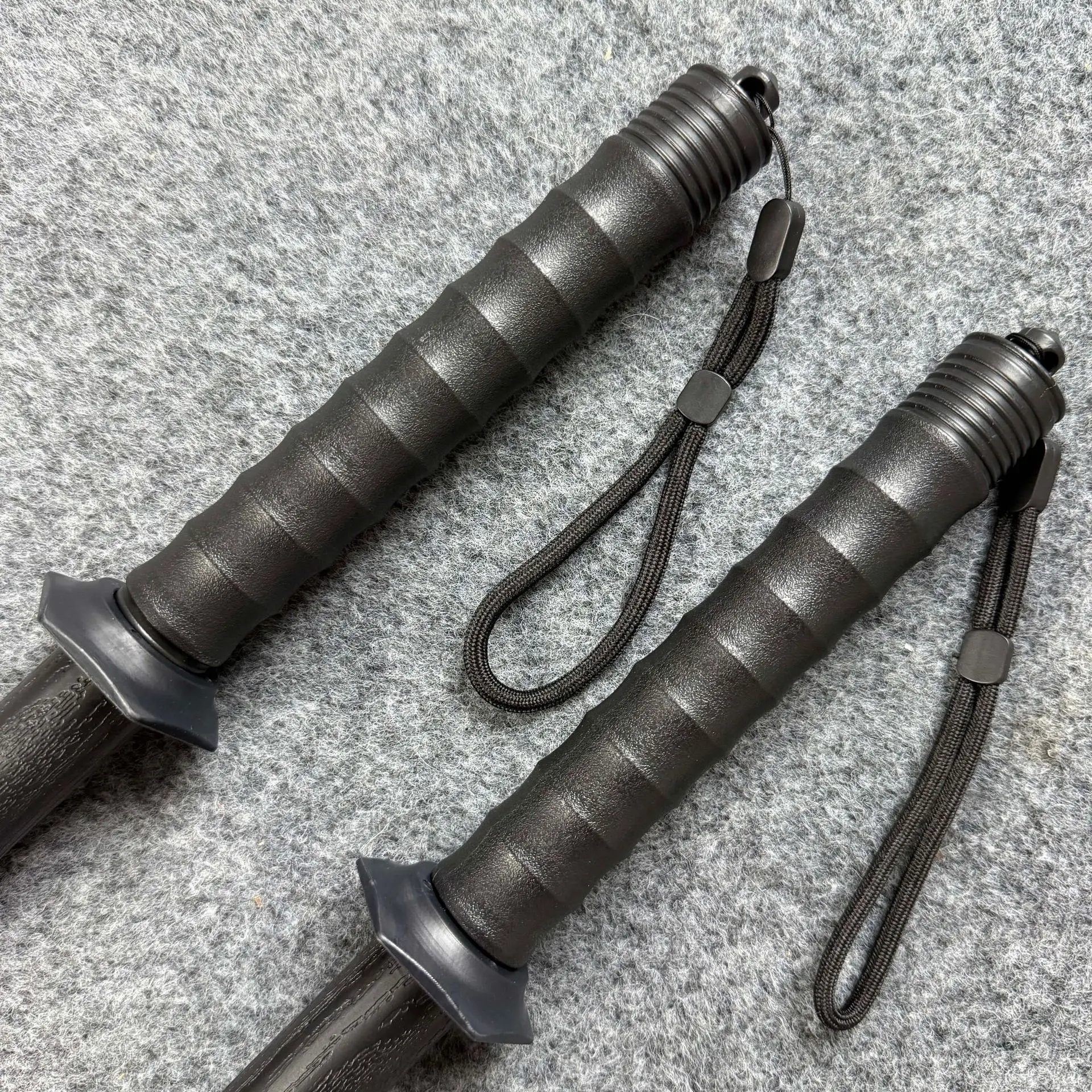Safety First: Plastic Integrated Stick for Martial Arts Performance Self Defense Short Rod Non Explosive Practice Props
