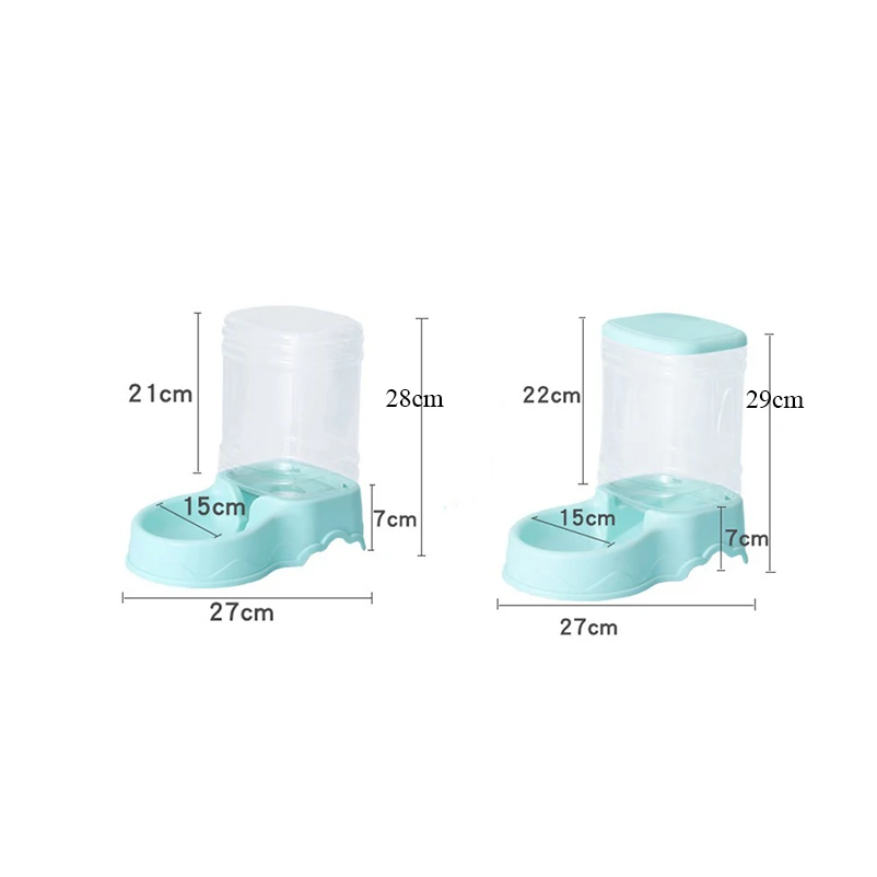 Pet automatic feeder cat drinking water bowl cat bowl dog bowl 3.8L large capacity combination grain storage barrel pet supplies image 6