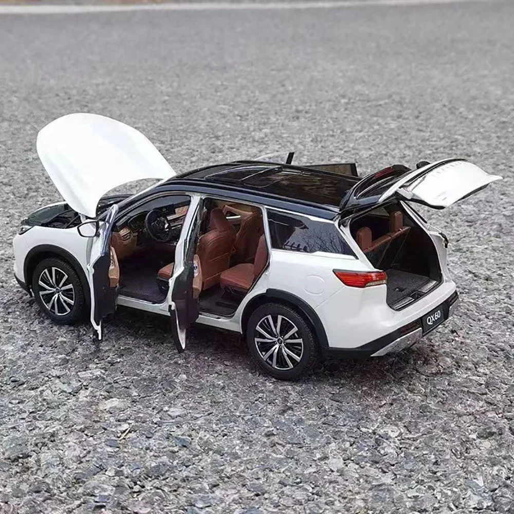 Infiniti Qx60 Die-cast 1:18 Scale 2022 Suv Simulation Alloy Car Model Fan Collection Home Decoration Metal Ornaments
