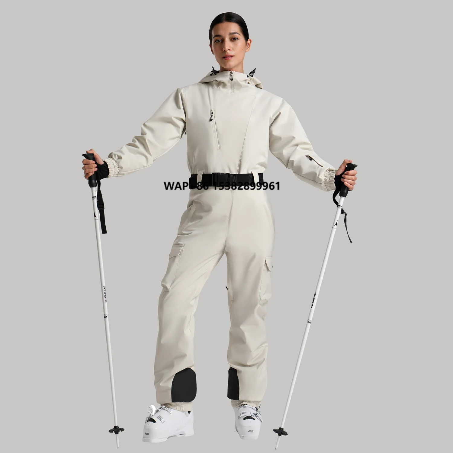 

Водонепроницаемые зимние комбинезоны для женщин, теплые лыжные костюмы, ветрозащитная одежда для сноуборда и активного отдыха на улице