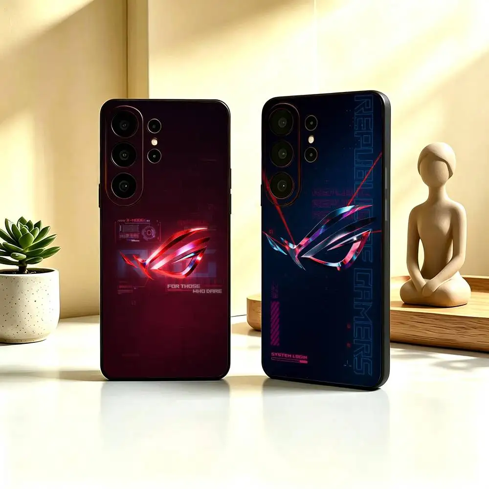 ASUS ROG cool logo art Painted Phone Case For Samsung S26,21,22,23,24,25,20,10,9,8,7,Ultra,Plus, Fe, Lite
