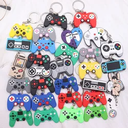 New Arrival 1PCS PVC Game Machine Keychain Keyring Cute Gamepad Joystick Key Chain Keychains Bag Car Hanging fit Men Boy Keys