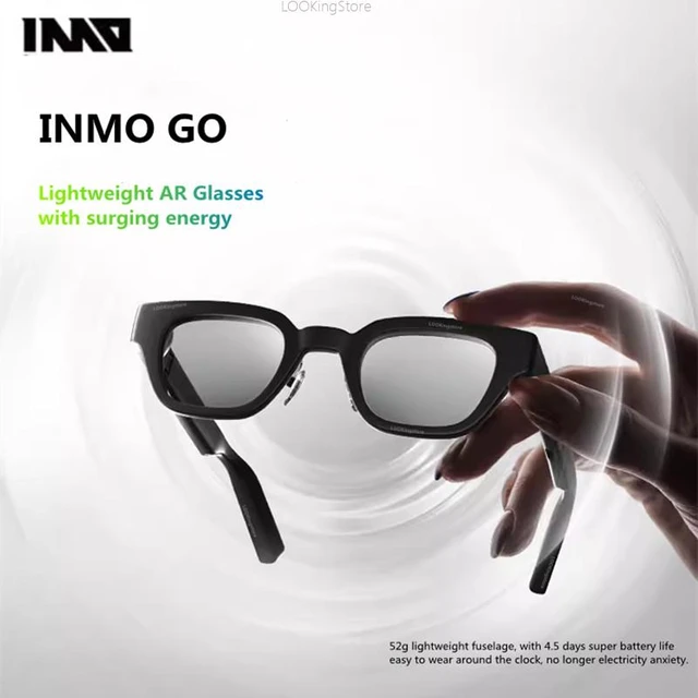 INMO Go Smart AR Glasses Wireless Ultra Light Portable AI  