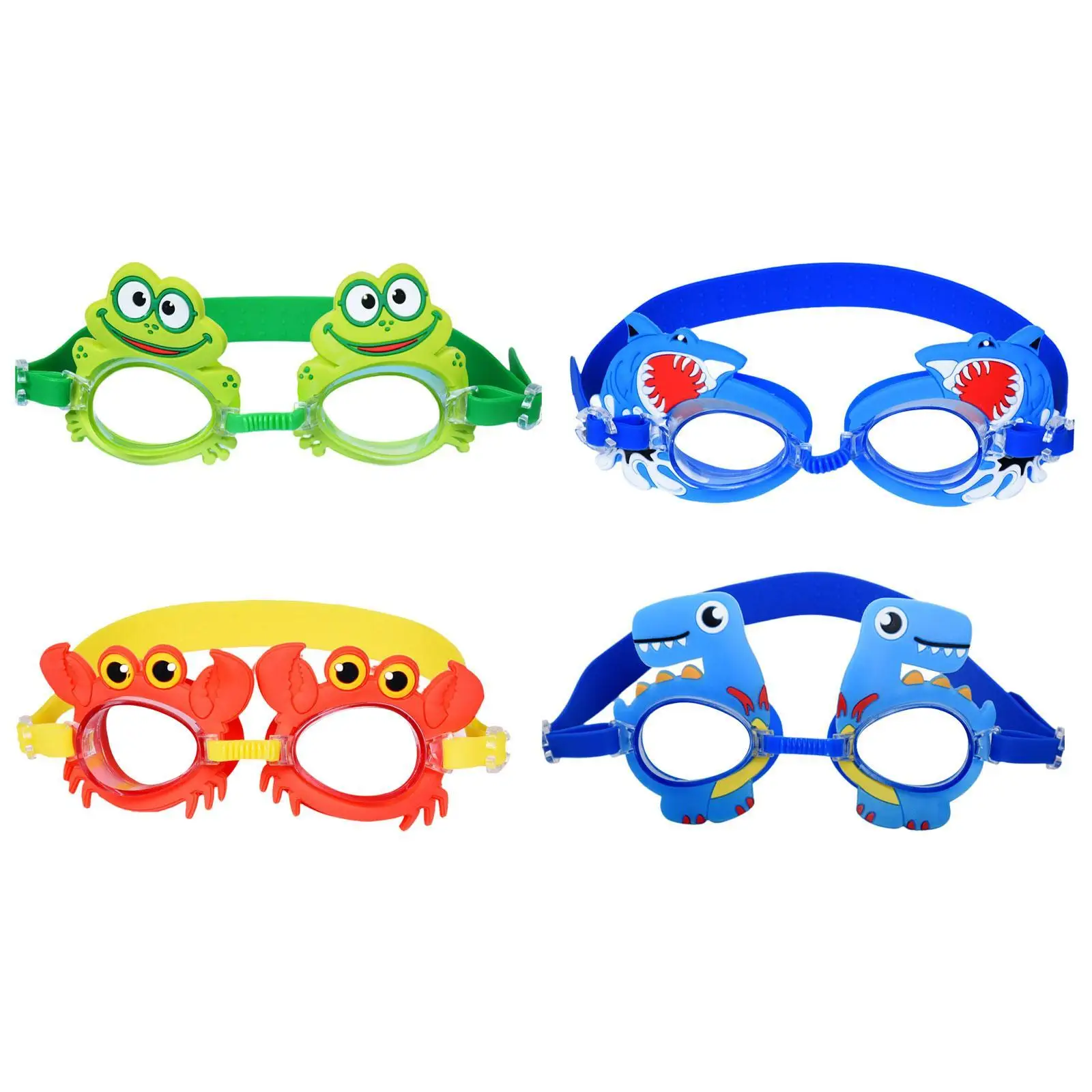 Confortável Natação Goggles para Crianças, Natação Goggles para o Verão