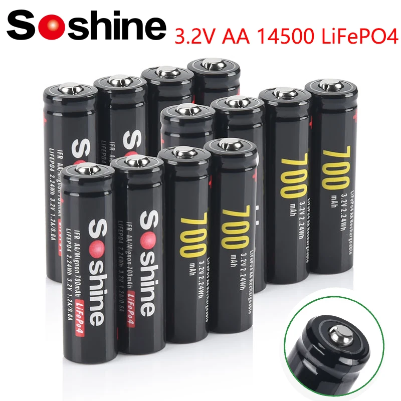 Soshine Aa 14500 Ba…