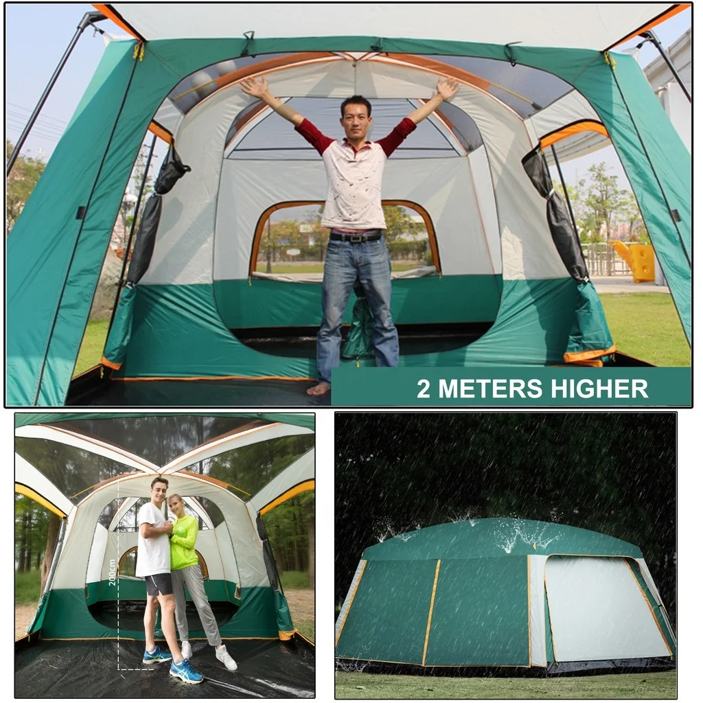 6 to 12 person Camping Tent