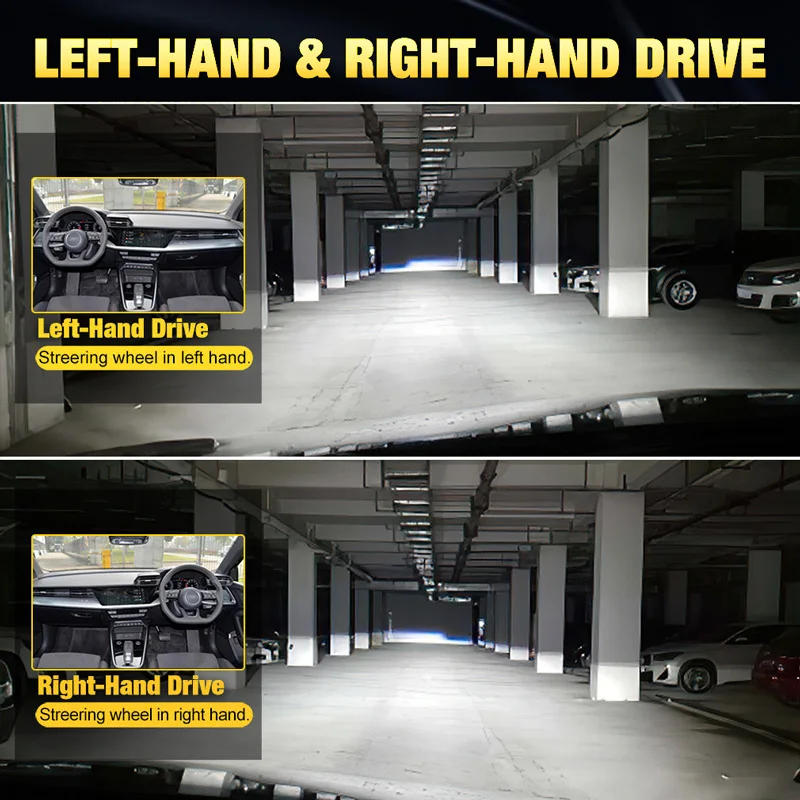 AILEO 2 Pcs H7 LED Canbus Super Mini Projector Lens H11 9005 HB3 9006 HB4 80W Automobiles Bulb 16000LM Conversion Kit RHD LHD - Image 6