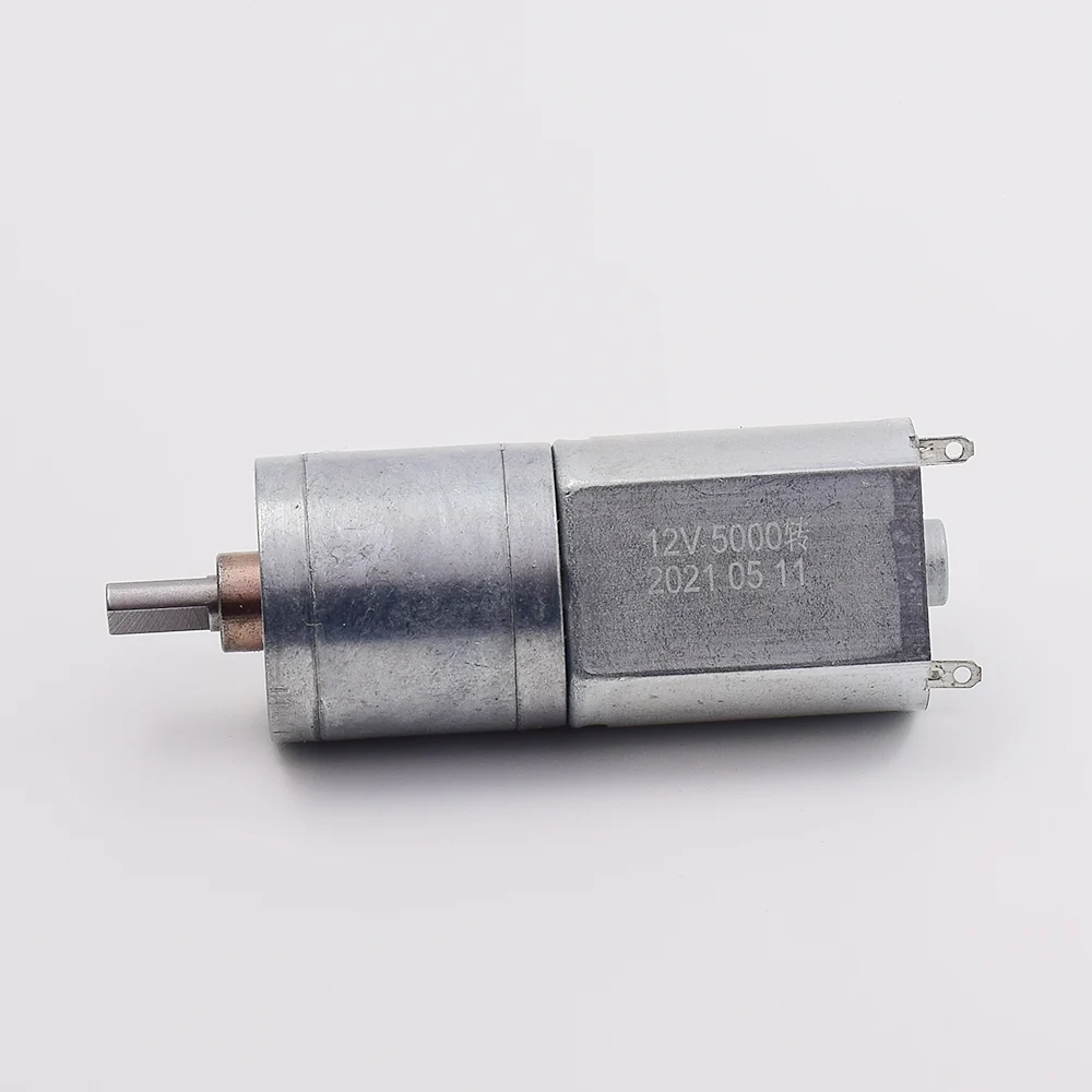 20mm 130 Gear Motor  DC 6V-24V 12V 15RPM Slow Speed Metal Gearbox Reduction Motor DIY Robot ATM Toy Electric Lock