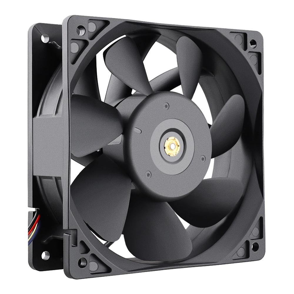 Gdstime 1&2 PCS 120MM Axial Fan 120x38mm DC 12V 24V 48V Cooling Fan Dual Ball For PSU Workstation Server Cooler Ventilation Fan