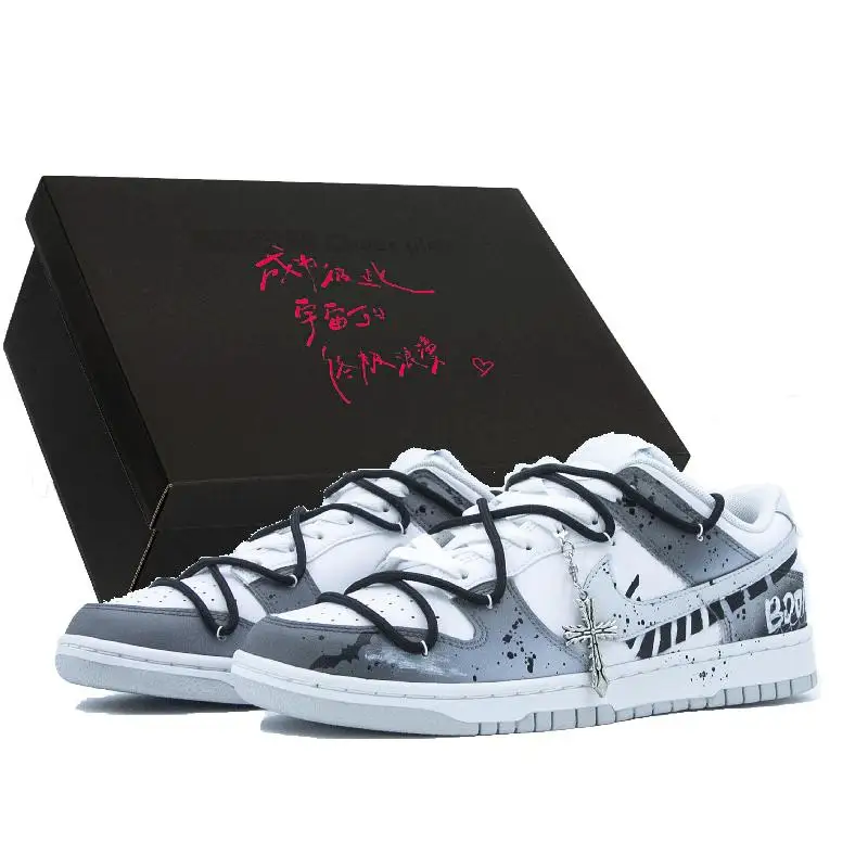 

【Настроить】Nike Dunk Обувь для скейтбординга Мужские кроссовки DV0831-101