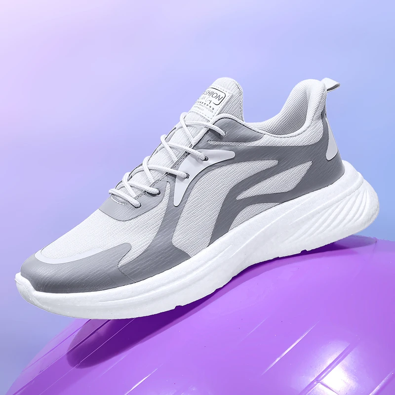 

High Quality Casual Sport Walking Sneakers Men's Shoes Large Size 46 White Running Sneakers Male Summer Comfortable Women Shoes