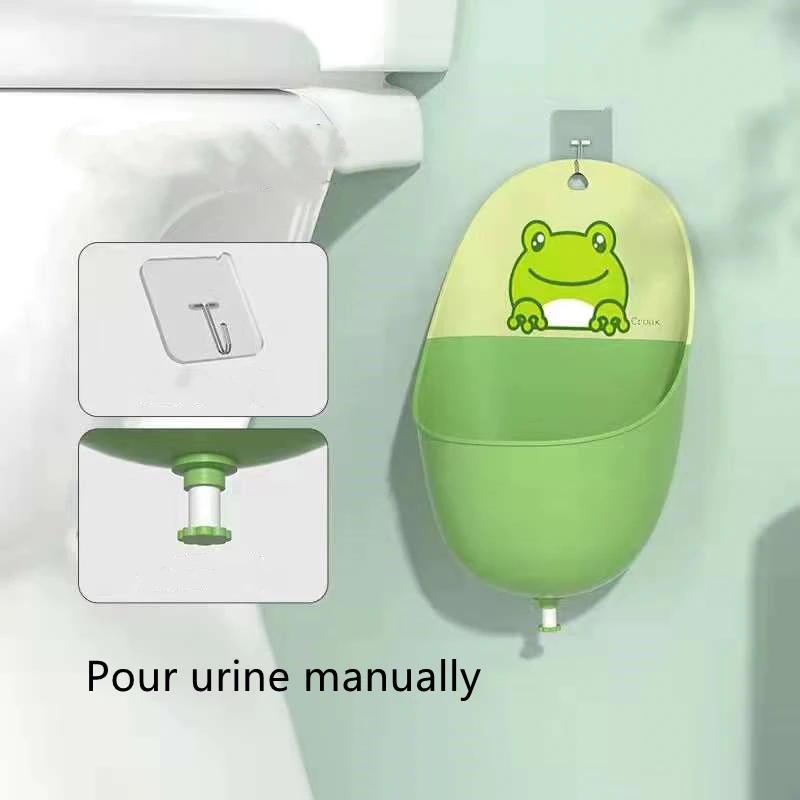 

Portable Baby Potty Toilet Wall-Mounted Urinal Kids Potty Training Baby Boys Toilet Infant Bathroom Urinal Travel Children's Pot