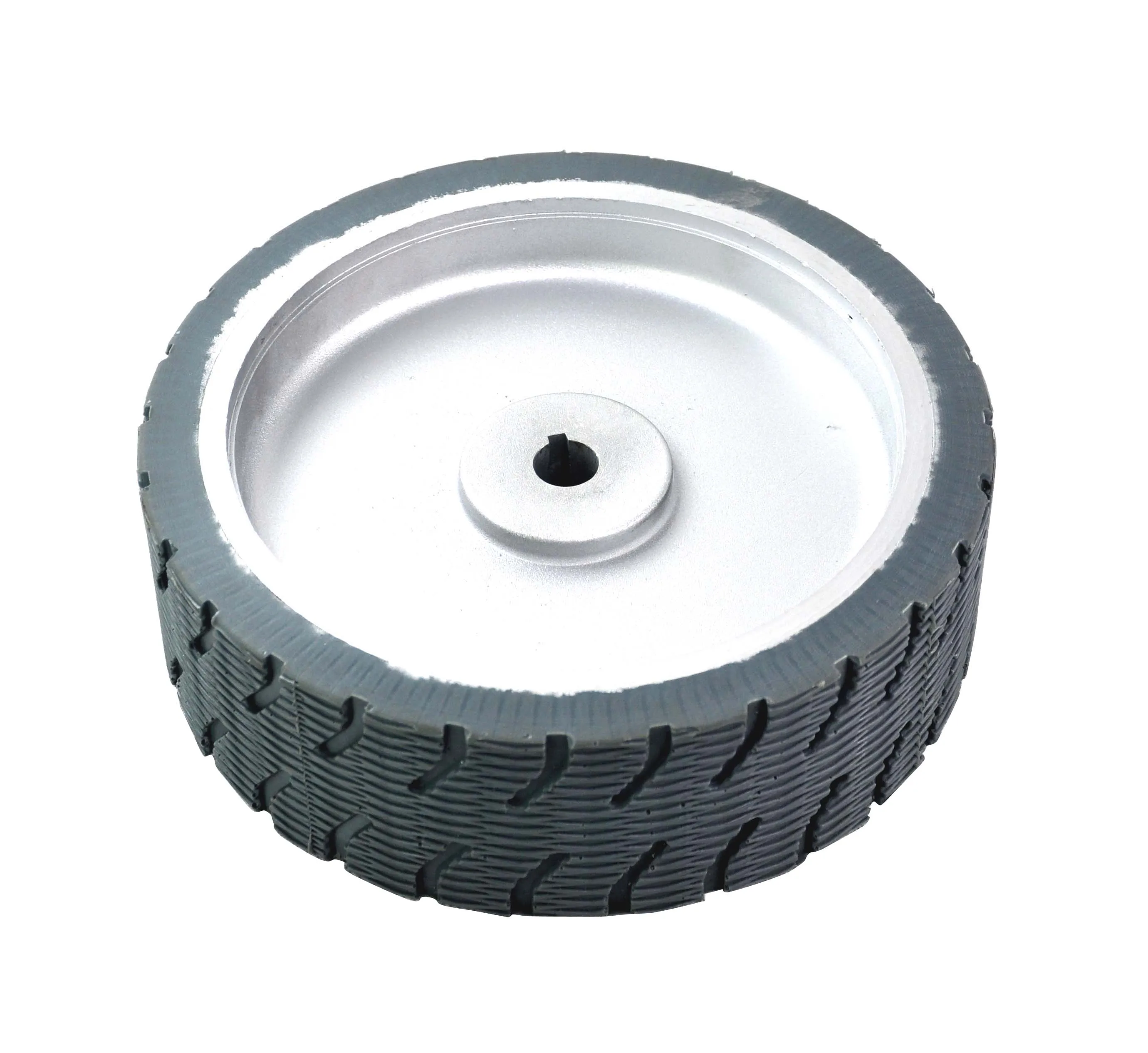 Source Factory Products 250X80mm  Aluminum Polyurethane Non-slip Caster Wheel  Sweeper Caster Wheel   Sweeper Driving Wheel