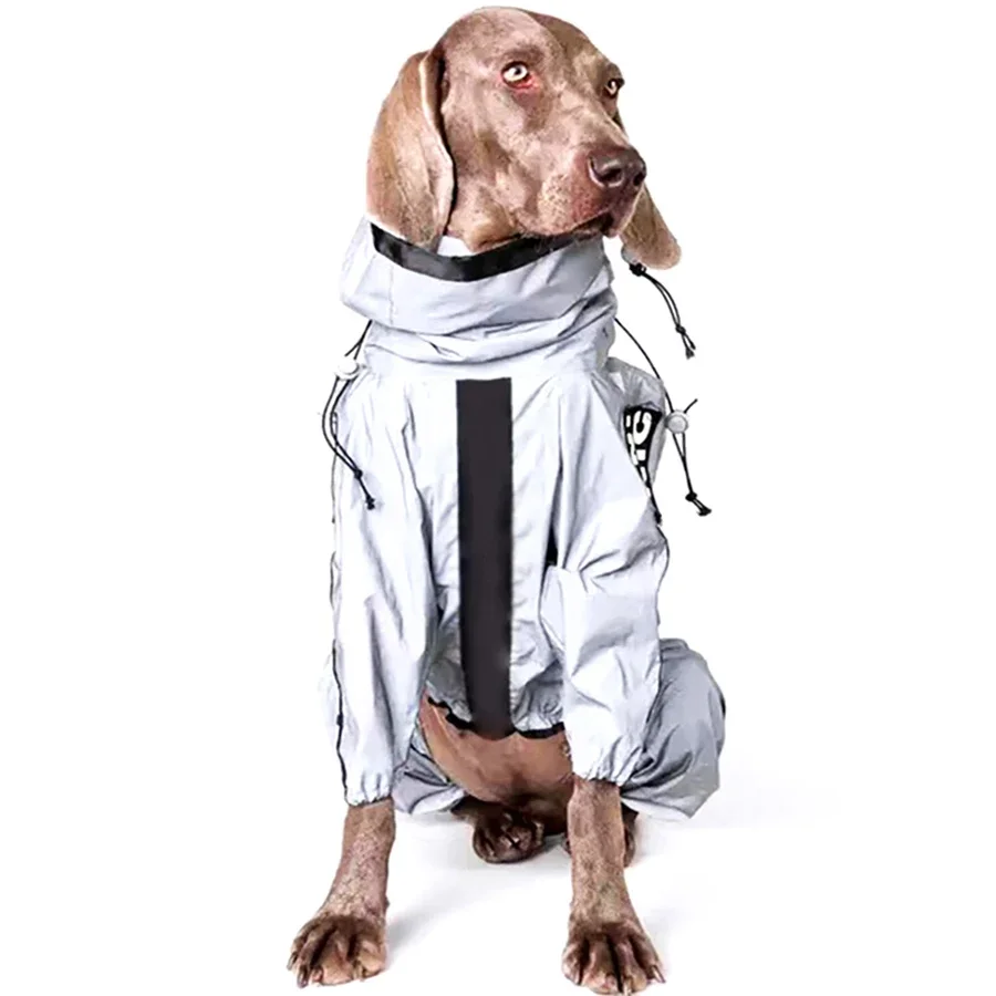 

for Reflective Pet Dog Jumpsuit Waterproof Raincoat Sunscreen Dog Outdoor Clothes Jacket For Small Medium Large Dog Pet Supplies