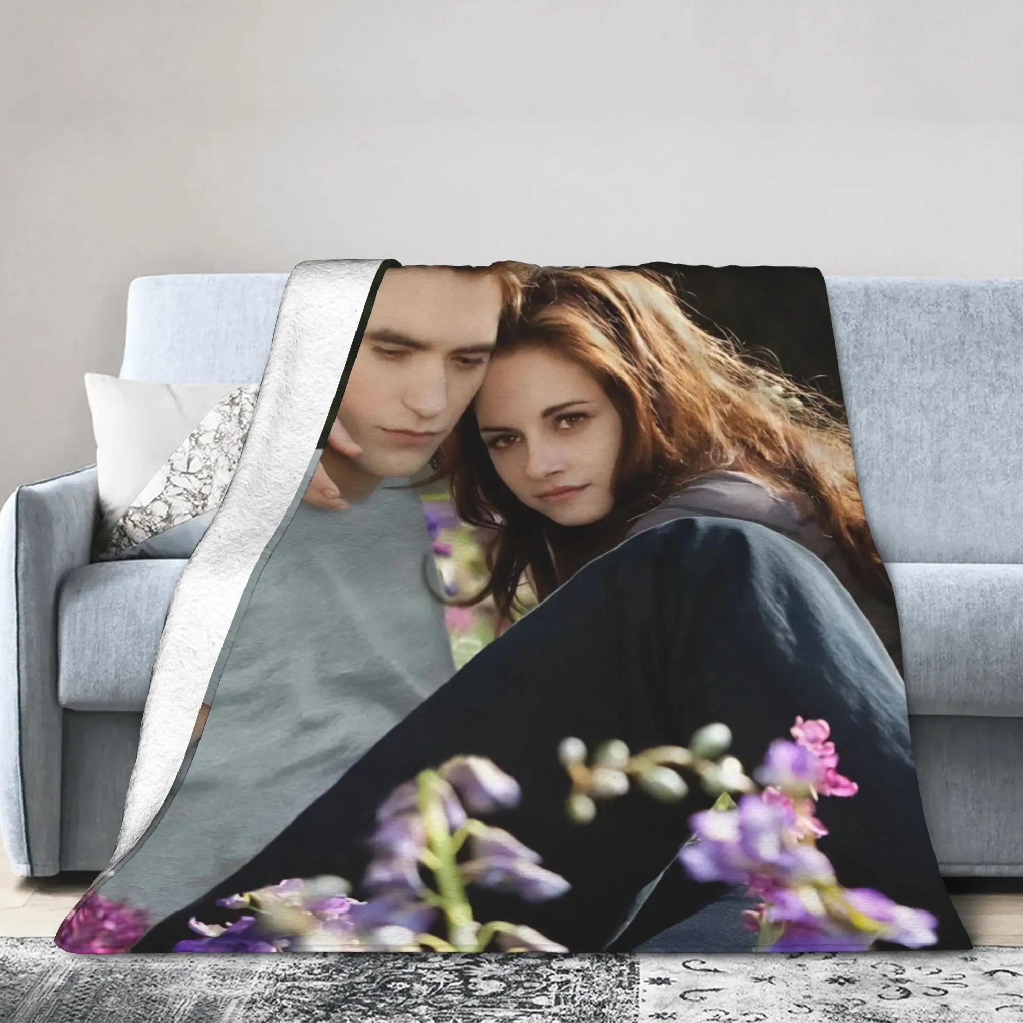 جاكوب البطانيات السوداء الشفق ساغا لينة مضحك أفخم رمي بطانية للطفل الأريكة السرير الفانيلا المفرش غطاء السرير