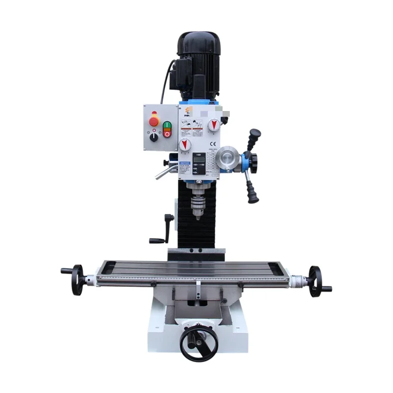 High precision manual milling machine for desktop metal processing