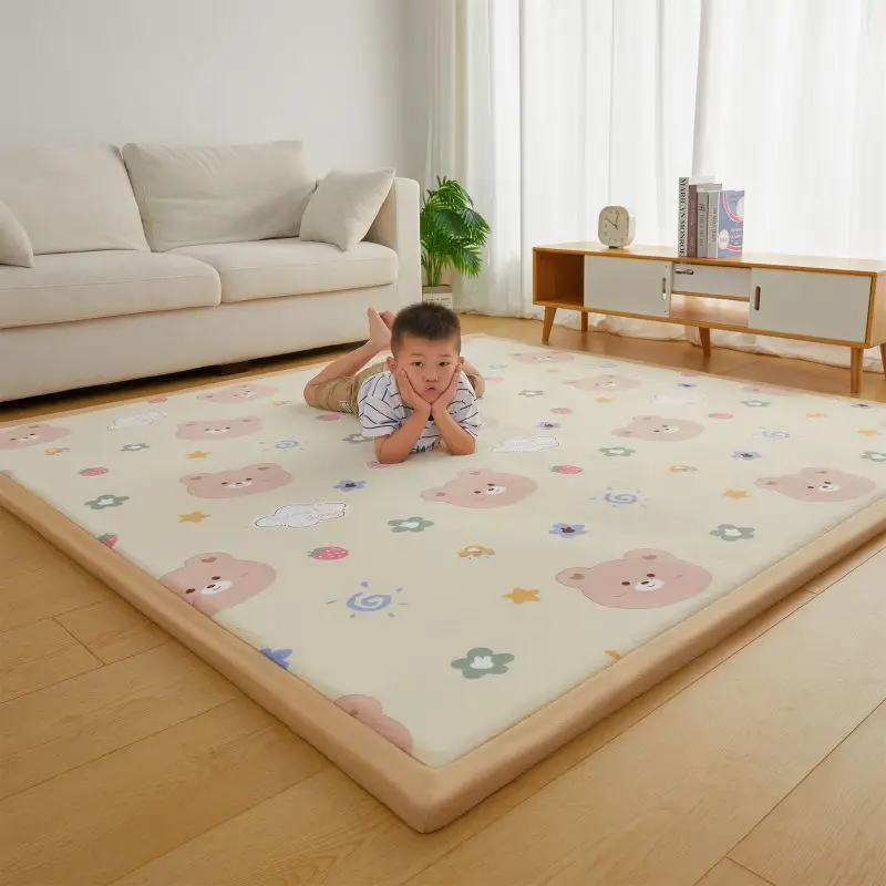 

Japanese Tatami Mat Foldable Living Room Bay Window Multi-functional Floor Mat Milk Fleece Climbing Mat Tatami Mattress