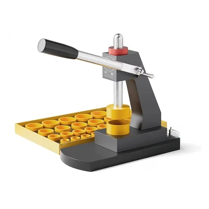6173 Heavy Duty Capping Machine Set Metal Watch Capper Professional Bottom Cover Mold Repair Tool 29 Pieces Sai Steel Mold