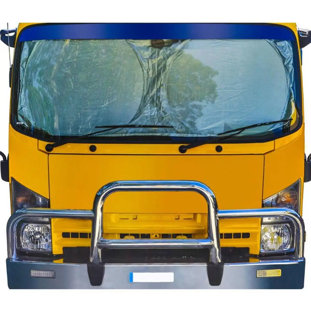 Foldable Heat Sun Shade Truck Van Car Front Windshield Visor Cover Protector