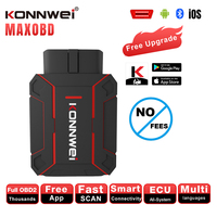 KONNWEI MAXOBD Full System Scanner Bluetooth 5.2 OBD2 Diagnostic Tool For Toyota For Lexus For BMW For VW For AUDI Code Read ABS
