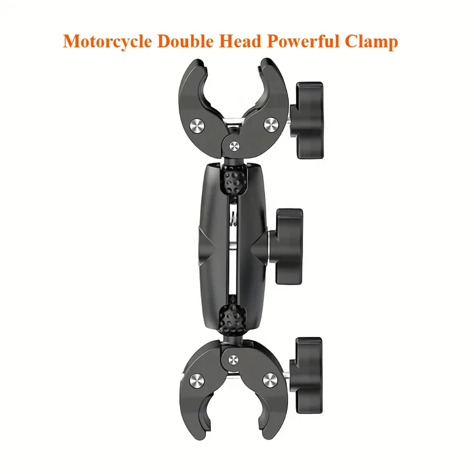 

Двойной шарнирный зажим Super Clamp Magic Arm Clip 360° ° Двойной суперзажим для мотоцикла-зонтического велосипеда
