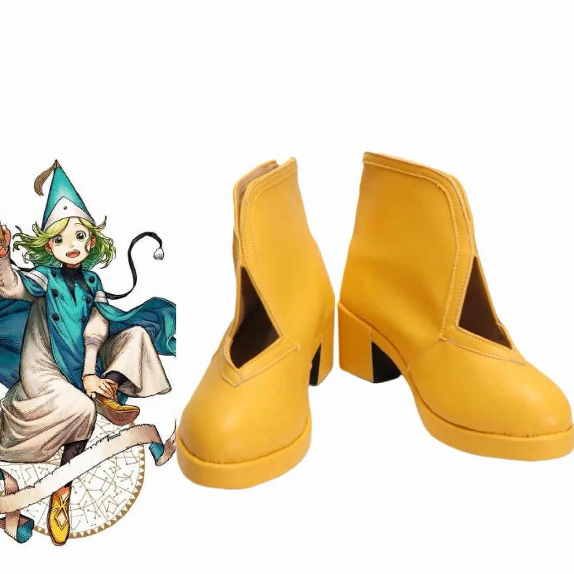 อะนิเมะหมวกแม่มด Atelier Coco Richeh คอสเพลย์ Tetia Qifrey's Atelier Apprentice รองเท้าปาร์ตี้ฮาโลวีนสําหรับผู้หญิงผู้ชาย