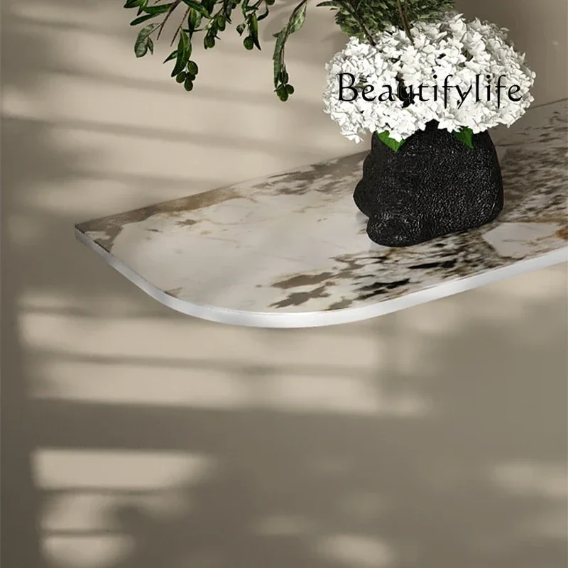 decoración Luxury Storage Corner Table Modern Simple Nordic Hallway Console Tables Senior Unique Muebles De Sala Living Room Fur