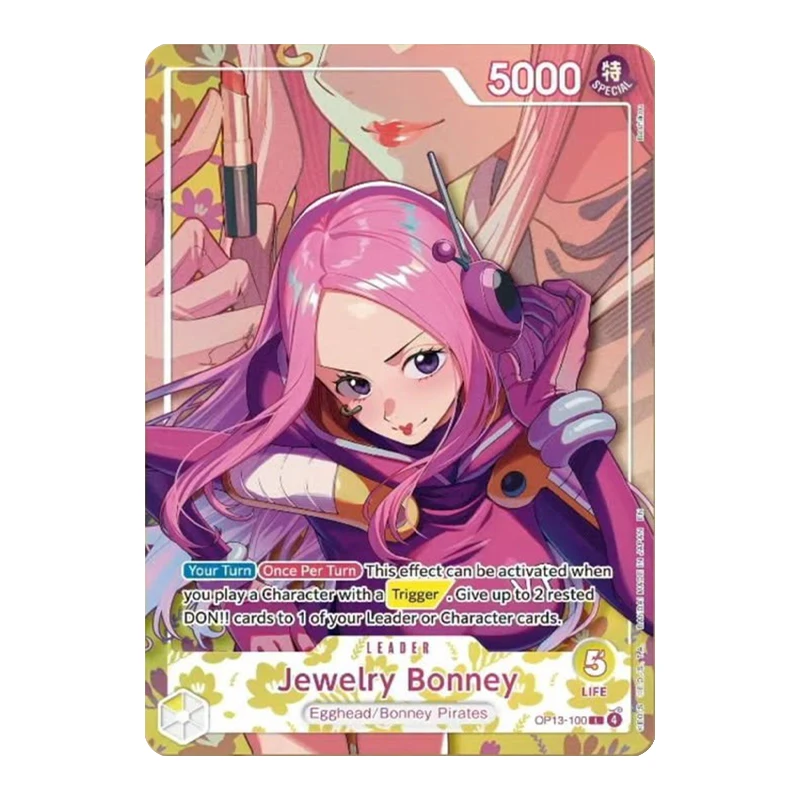 Pne Piece Cards Heroines Edition vol.2 EB05 SP/L Kartenreplik Hochwertige Hobby-Sammlerstück Anime-Spielkarte Holographisch – Detail 8