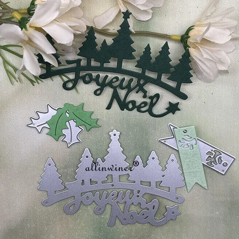 

Tree letter decoration Metal Cutting Dies Stencils Die Cut for DIY Scrapbooking Album Paper Card Embossing