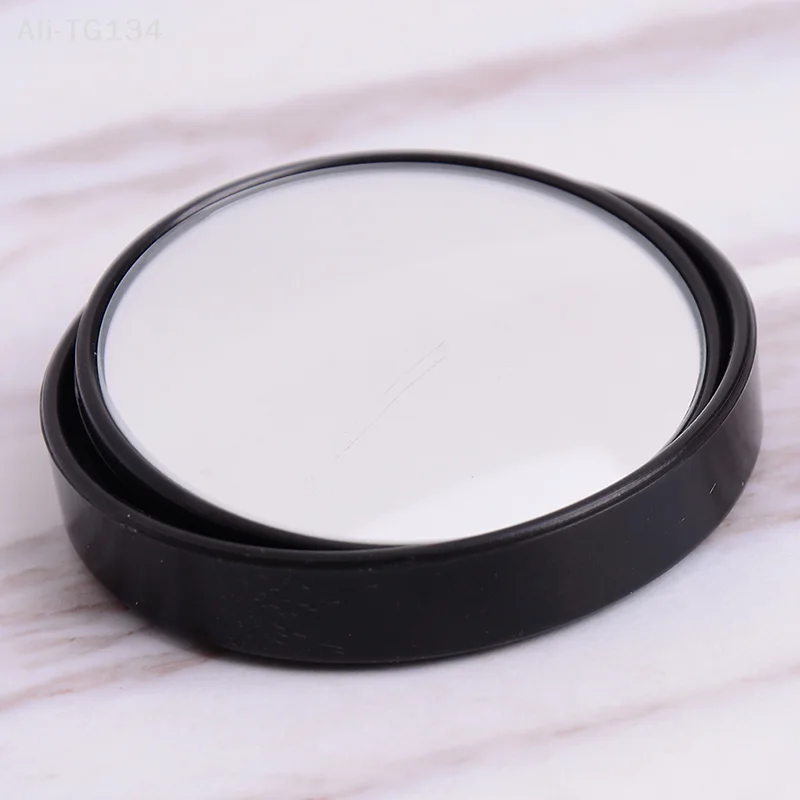 1 قطعة مرآة النقطة العمياء للسيارة السوداء 360 ° زاوية عرض مرآة الرؤية الخلفية قابلة للتعديل SHIDWJ #3